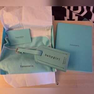 Tiffany & Co. Bespoke "Babygirl" Luggage Tag